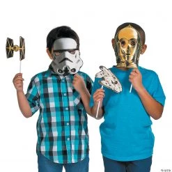 Star Wars™ Photo Stick Props - 8 Pc. 5 Star Wars™ Photo Stick Props - 8 Pc. -DIY Photo Booth Sales Shop star wars photo stick props 8 pc 13723225 a01