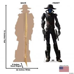 Star Wars™ The Bad Batch™ Cad Bane Lifesize Cardboard Stand-Up 5 Star Wars™ The Bad Batch™ Cad Bane Lifesize Cardboard Stand-Up -DIY Photo Booth Sales Shop star wars the bad batch cad bane lifesize cardboard stand up14151588 a01