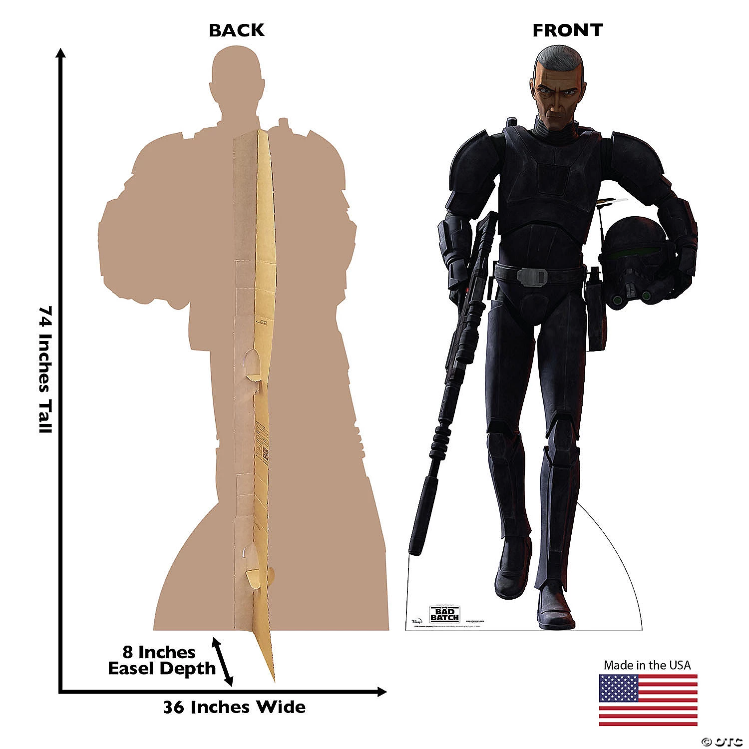 Star Wars™ The Bad Batch™ Crosshair Imperial Lifesize Cardboard Stand-Up 4 Star Wars™ The Bad Batch™ Crosshair Imperial Lifesize Cardboard Stand-Up - Image 2