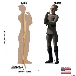 Star Wars™ The Bad Batch™ Grand Moff Tarkin Lifesize Cardboard Stand-Up -DIY Photo Booth Sales Shop star wars the bad batch grand moff tarkin lifesize cardboard stand up14151586 a01