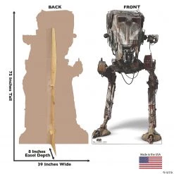 Star Wars™ The Mandalorian™ AT-ST Raider Life-Size Cardboard Stand-Up -DIY Photo Booth Sales Shop star wars the mandalorian at st raider life size cardboard stand up13960050 a02