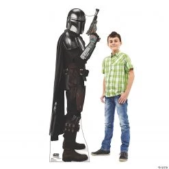 Star Wars™ The Mandalorian™ Beskar Armor Life-Size Cardboard Stand-Up -DIY Photo Booth Sales Shop star wars the mandalorian beskar armor life size cardboard stand up13960049 a01