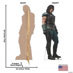 Star Wars™ The Mandalorian™ Cara Dune Life-Size Cardboard Stand-Up -DIY Photo Booth Sales Shop star wars the mandalorian cara dune life size cardboard stand up13952500 a01