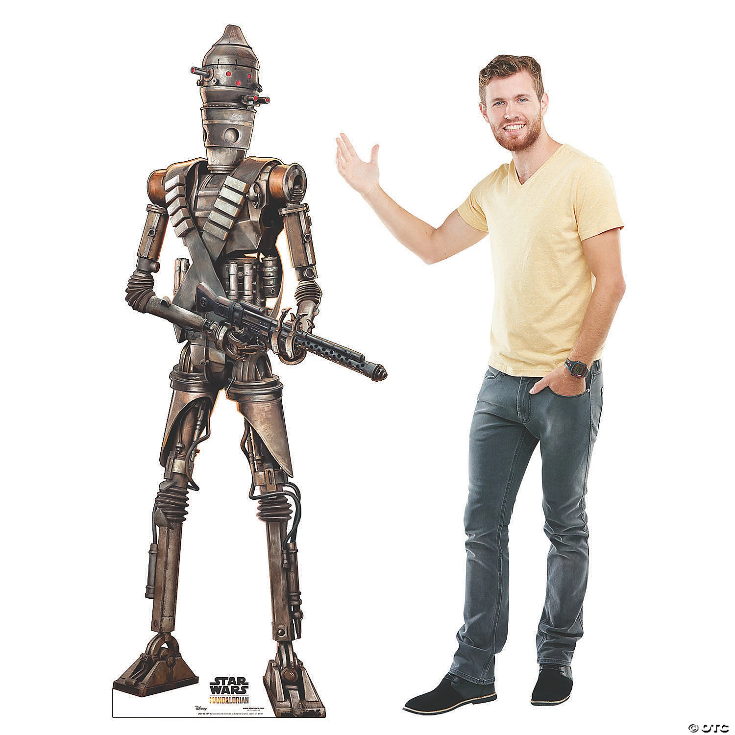 Star Wars™ The Mandalorian™ IG-11 Life-Size Cardboard Stand-Up 3 Star Wars™ The Mandalorian™ IG-11 Life-Size Cardboard Stand-Up