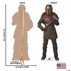 Star Wars™ The Mandalorian™ The Armorer Life-Size Cardboard Stand-Up -DIY Photo Booth Sales Shop star wars the mandalorian the armorer life size cardboard stand up13960054 a02