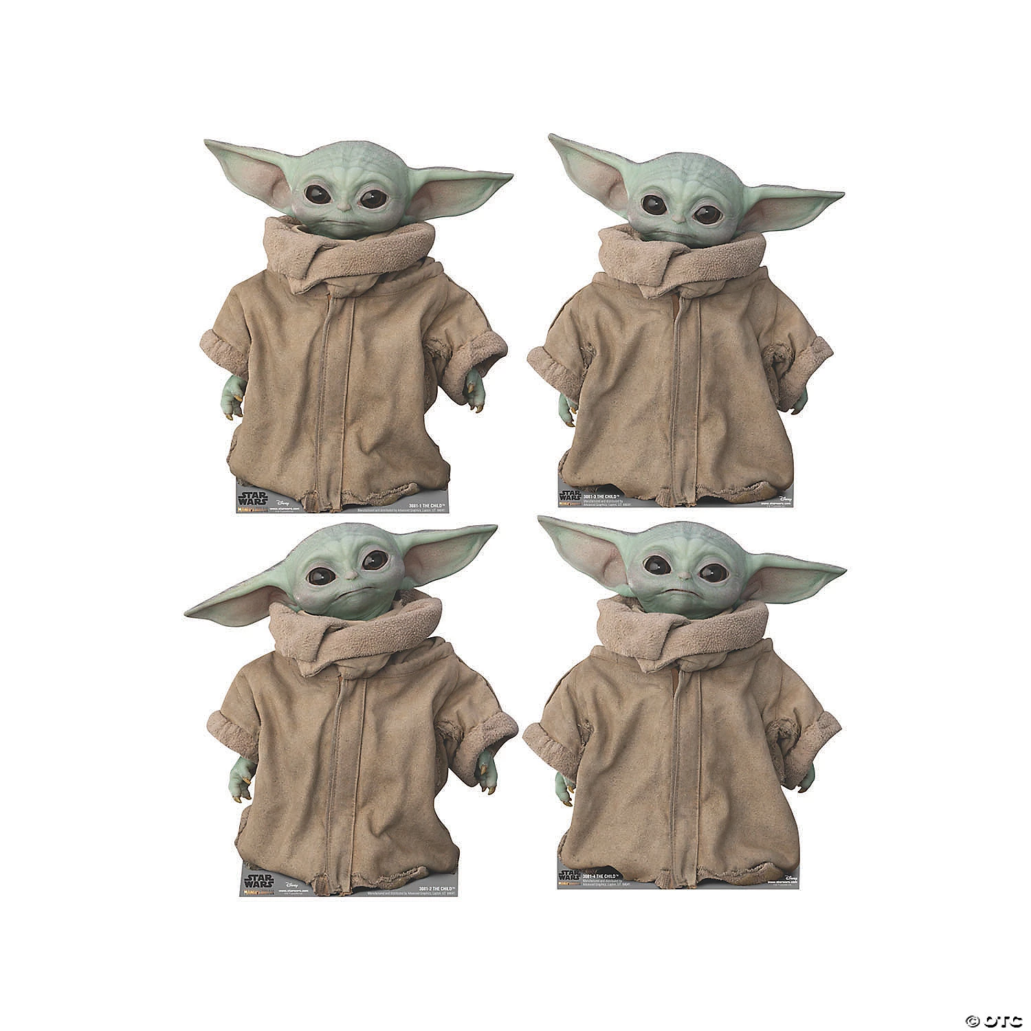 Star Wars™ The Mandalorian™ The Child Cardboard Stand-Ups 3 Star Wars™ The Mandalorian™ The Child Cardboard Stand-Ups