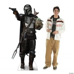 Star Wars™ The Mandalorian™ with The Child Stand-Up -DIY Photo Booth Sales Shop star wars the mandalorian with the child stand up14101109 a01