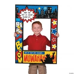 Superhero Comic Book Photo Prop 5 Superhero Comic Book Photo Prop -DIY Photo Booth Sales Shop superhero comic book photo prop13760650 a01