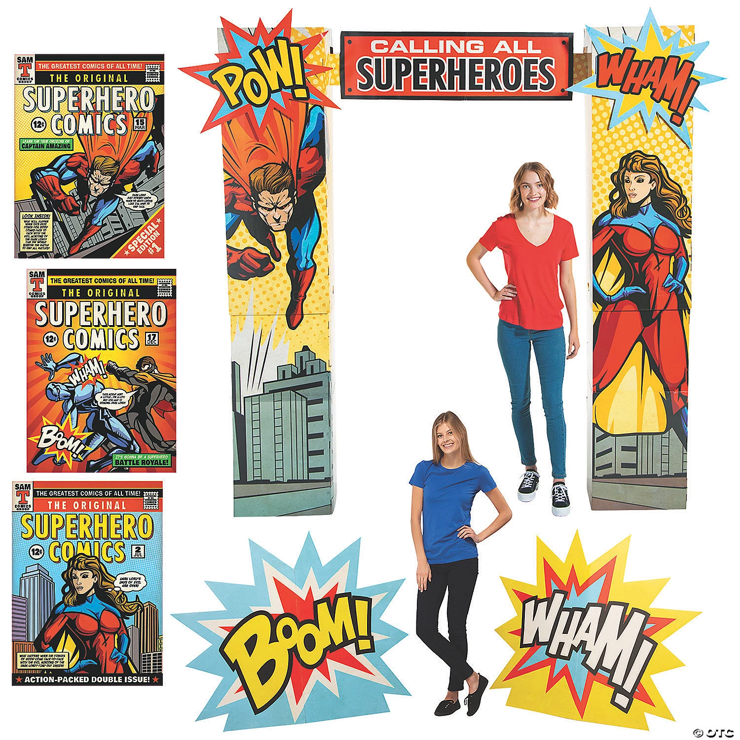 Superhero Decorating Kit - 8 Pc. 3 Superhero Decorating Kit - 8 Pc.