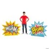 Superhero Explosion Cardboard Stand-Ups - 2 Pc. 1 Superhero Explosion Cardboard Stand-Ups - 2 Pc. -DIY Photo Booth Sales Shop superhero explosion cardboard stand ups 2 pc 13934030