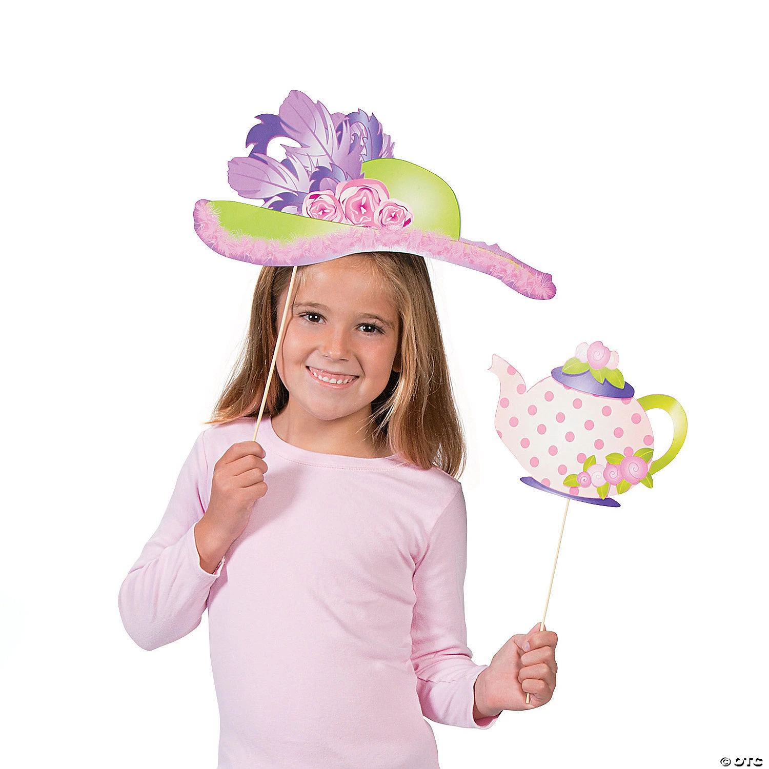 Tea Party Photo Stick Props - 12 Pc. 4 Tea Party Photo Stick Props - 12 Pc. - Image 2