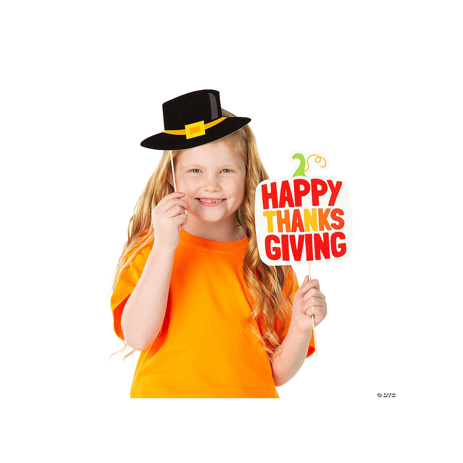 Thanksgiving Photo Stick Props- 12 Pc. 4 Thanksgiving Photo Stick Props- 12 Pc. - Image 2