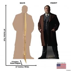 The Crimes of Grindelwald Jacob Kowalski Life-Size Cardboard Stand-Up 7 The Crimes of Grindelwald Jacob Kowalski Life-Size Cardboard Stand-Up -DIY Photo Booth Sales Shop the crimes of grindelwald jacob kowalski life size cardboard stand up13847263 a02