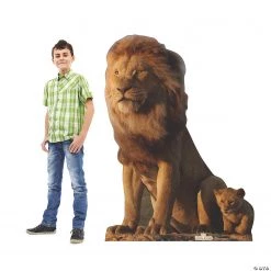 The Lion King™ King Mufasa & Young Simba Life-Size Cardboard Stand-Up 6 The Lion King™ King Mufasa & Young Simba Life-Size Cardboard Stand-Up -DIY Photo Booth Sales Shop the lion king king mufasa and young simba life size cardboard stand up13944955 a01