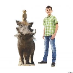 The Lion King™ Timon & Pumbaa Life-Size Cardboard Stand-Up -DIY Photo Booth Sales Shop the lion king timon and pumbaa life size cardboard stand up13944958 a01