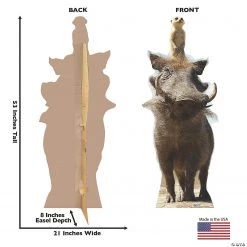 The Lion King™ Timon & Pumbaa Life-Size Cardboard Stand-Up -DIY Photo Booth Sales Shop the lion king timon and pumbaa life size cardboard stand up13944958 a02