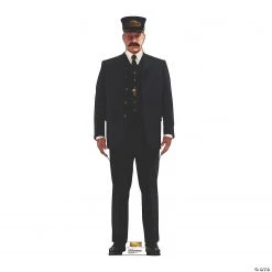The Polar Express™ Conductor Life-Size Cardboard Stand-Up