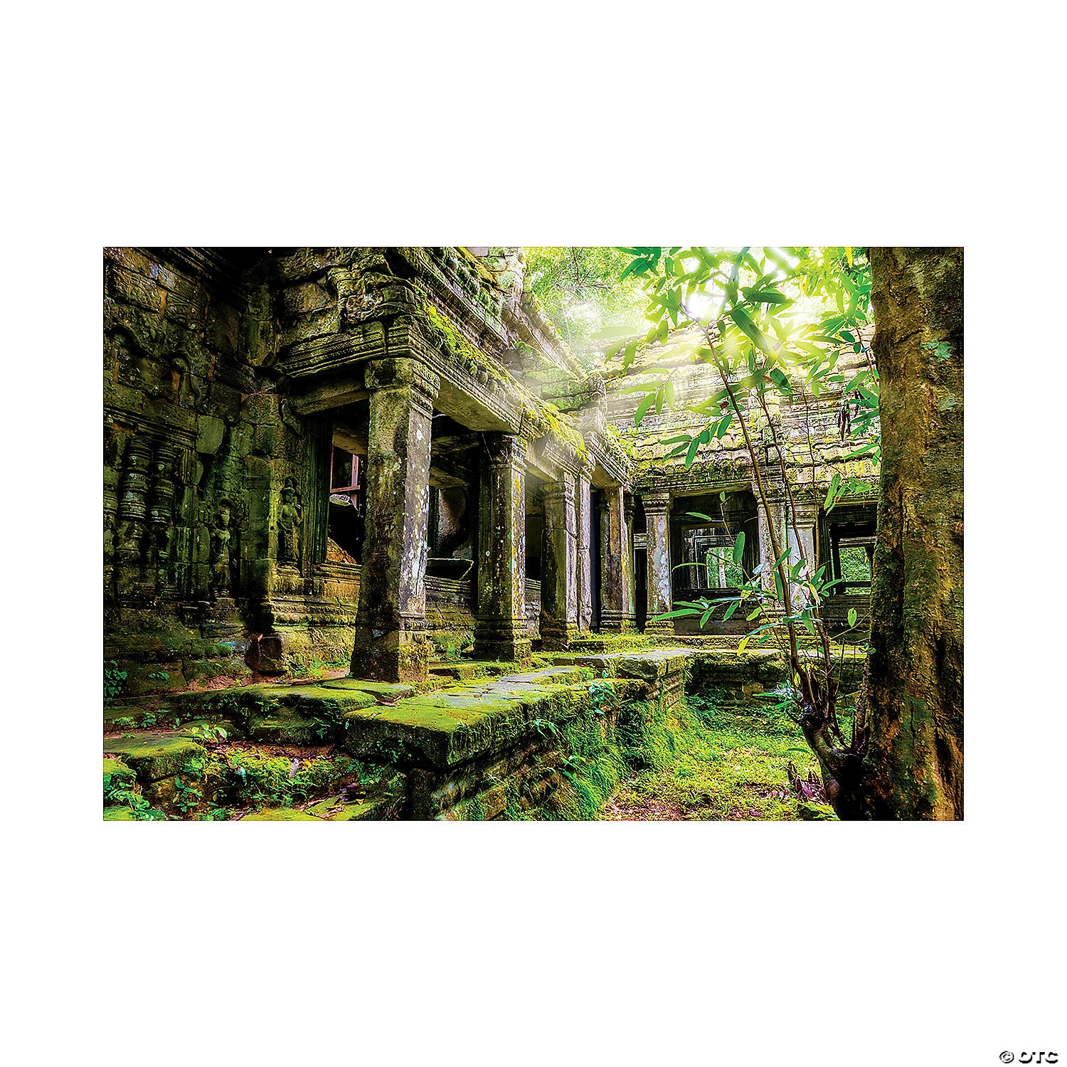 Treasure Hunt VBS Jungle Ruins Backdrop - 3 Pc. 3 Treasure Hunt VBS Jungle Ruins Backdrop - 3 Pc.