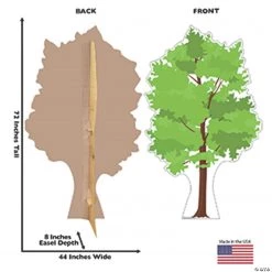 Tree Cardboard Stand-Up -DIY Photo Booth Sales Shop tree cardboard stand up13960075 a02