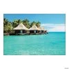 Tropical Cabana Backdrop - 3 Pc.