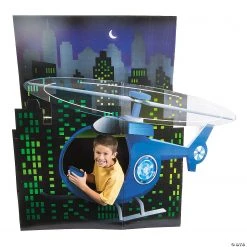 VBS Agents of Truth 3D Helicopter Cardboard Stand-Up