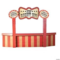 Vintage Circus Attraction Booth Stand-Up