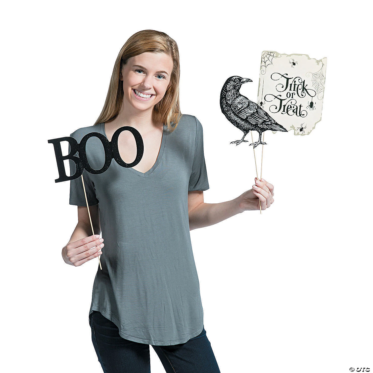 Vintage Halloween Photo Stick Props 4 Vintage Halloween Photo Stick Props - Image 2