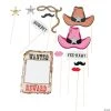 Western Photo Stick Props- 12 Pc. -DIY Photo Booth Sales Shop western photo stick props 12 pc 13590279