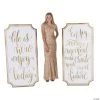 White & Gold Inspirational Saying Sign Cardboard Stand-Ups - 2 Pc. -DIY Photo Booth Sales Shop white and gold inspirational saying sign cardboard stand ups 2 pc 13829751