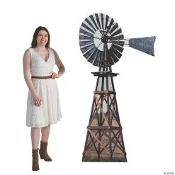 Windmill Lifesize Cardboard Stand-Up
