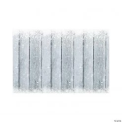 Winter Barnwood Backdrop - 3 Pc.