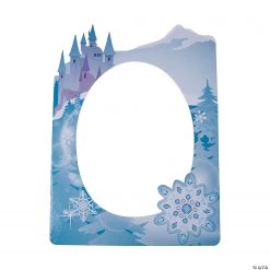 Winter Princess Photo Booth Frame