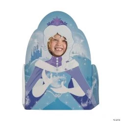 Winter Princess Tabletop Photo Op Stand-Up