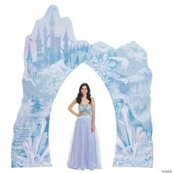 Winter Sparkle Castle Archway Cardboard Stand-Up