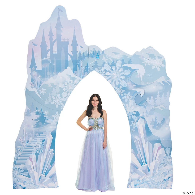Winter Sparkle Castle Archway Cardboard Stand-Up 3 Winter Sparkle Castle Archway Cardboard Stand-Up