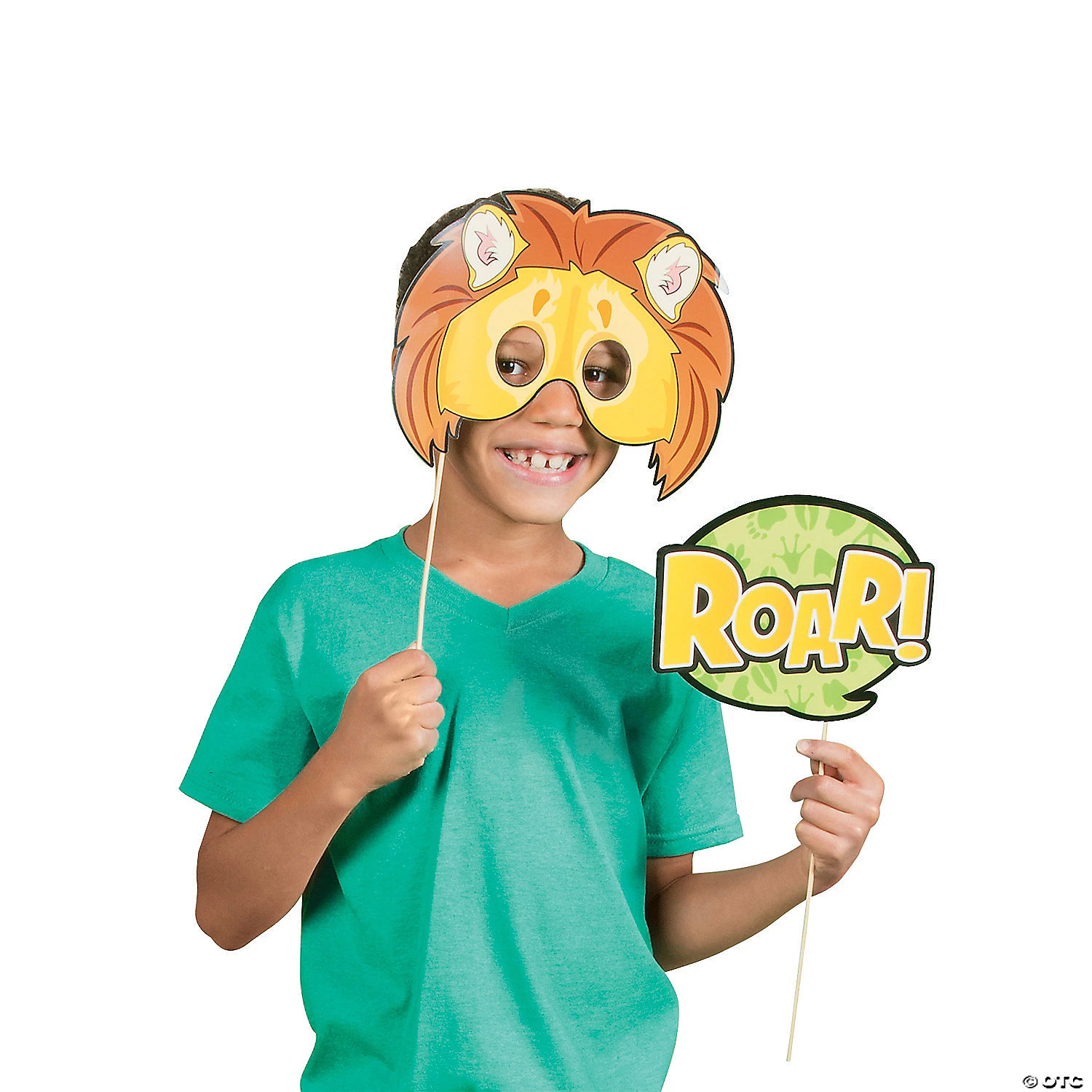 Zoo Animal Photo Stick Props- 12 Pc. 4 Zoo Animal Photo Stick Props- 12 Pc. - Image 2